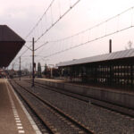 Station Veenendaal Centrum kort na de opening.