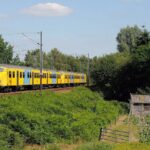 Mat'64 treinstellen waren vanaf de opening tot 2016een vertrouwd gezicht op de Veenendaallijn.